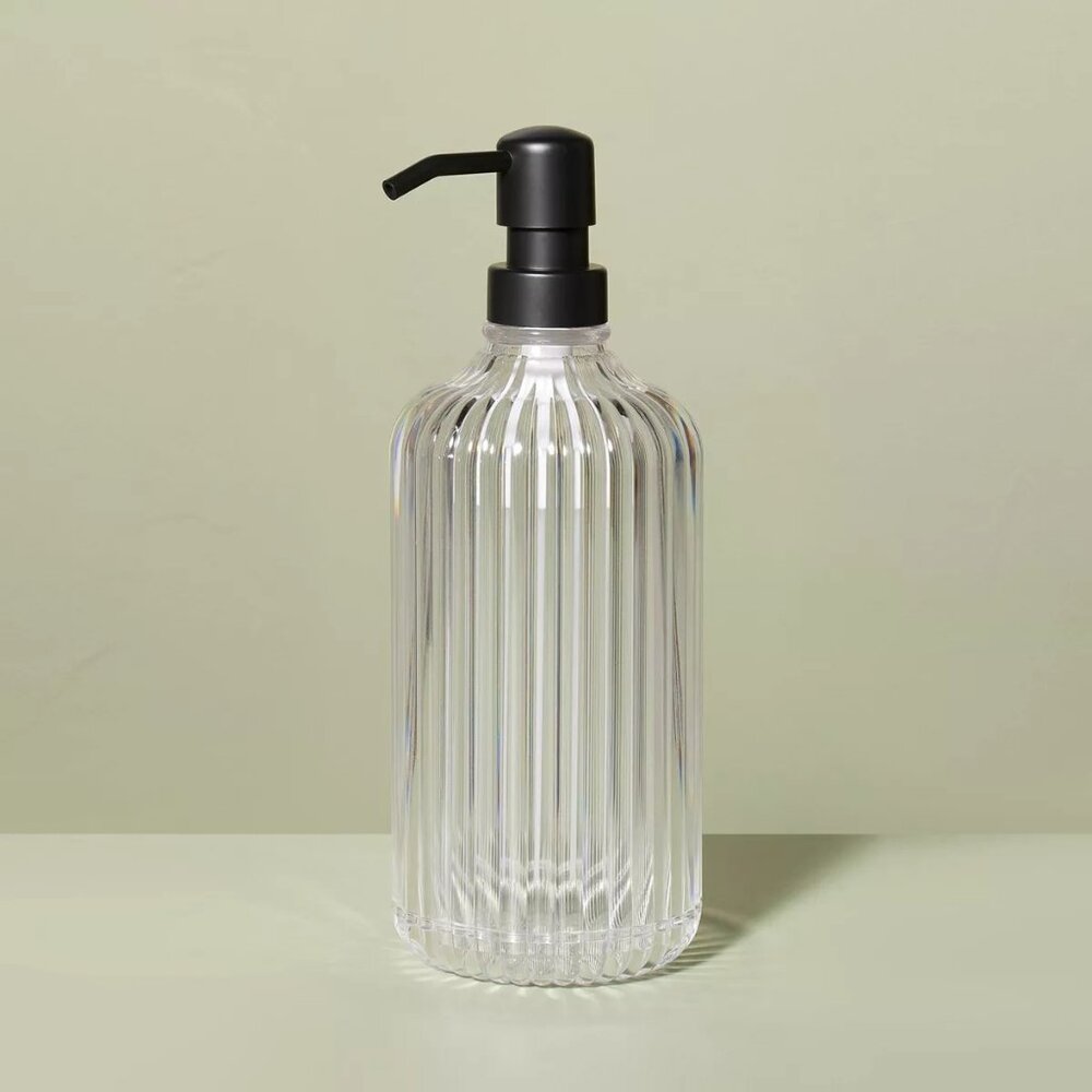 Fluted Acrylic Shower Dispenser‎ - Hearth & Hand Magnolia, Target 2023